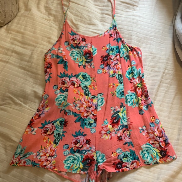 Minkpink Bloomin Beach Romper Multi - Revolve M - Picture 5 of 7